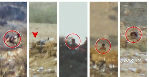 عمليات وحدة القنص التابعة للجيش واللجان الشعبية خلال شهر آب/اغسطس