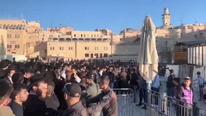 مواجهات عنيفة بين الحريديم والصهيونية الدينية و