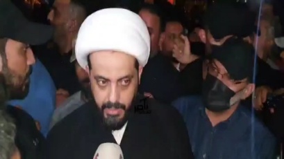 الشيخ الخزعلي من ساحة الإعتصام: دماء الشهداء لن تضيع وسيحاسب كل القتلة قانونيا