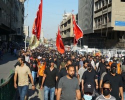 متظاهرون يعودون إلى ساحة الاعتصام في بغداد