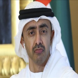 وزير الخارجية الإماراتي يصل العاصمة السورية دمشق على رأس وفد إماراتي