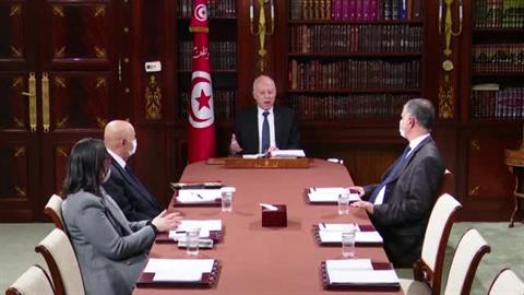الرئيس سعيد يتنقد التباطؤ في ترتيب الآثار القانونية على تقرير تجاوزات انتخابات 2019