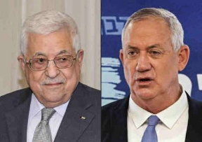 فلسطين: عباس يلتقي وزير الحرب الصهيوني و