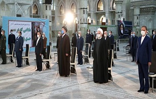 الحكومة الإيرانية تجدد العهد مع مبادئ الامام الخميني (رض)