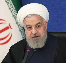 روحاني: الشعب الايراني تصدى للحرب الاقتصادية المفروضة عليه