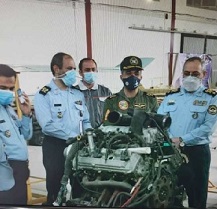 قائد القوة الجوية يتفقد قسم تصنيع الطائرات المسيرة في مجمع 