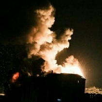 بالتزامن مع قصف مدفعي.. الاحتلال الإسرائيلي يشنّ غارات عنيفة على غزة