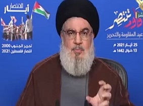 سيد المقاومة يهنئ المقاومة الفلسطينية بانتصارها