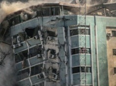 رئيس الأركان الإسرائيلي يبرر استهداف برج الجلاء بـ