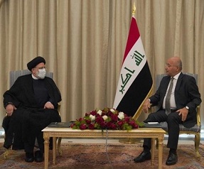 برهم صالح مهنئاً رئيسي: نتطلع إلى تعزيز العلاقات الراسخة مع إيران