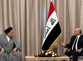 العراق وإيران يبحثان تطوير العلاقات الثنائية لخدمة المنطقة