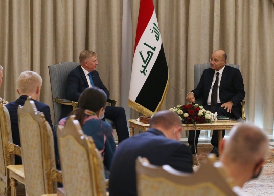 صالح: التكاتف الدولي ضروري لمواجهة التحديات وفي مقدمتها مكافحة الإرهاب