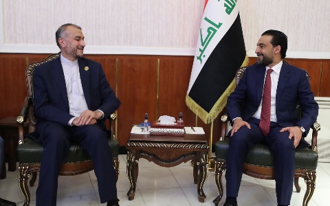 الحلبوسي مستقبلا عبداللهيان: العراق يتطلع لبناء أفضل العلاقات مع دول المنطقة