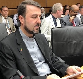 غريب ابادي يدعو الوكالة الذرية الى ادانة الهجمات الارهابية الصهيونية على المنشات النووية الايرانية
