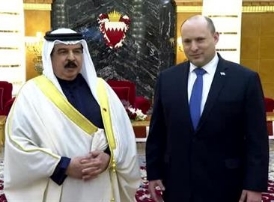 ملك البحرين يلتقي بينيت وتأكيد على دعم العلاقات الثنائية والعمل المشترك