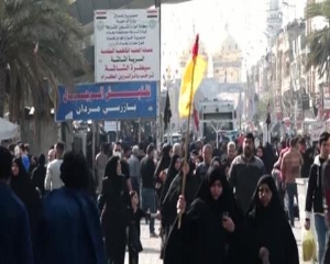 الكاظمية تتشح بالسواد إحياءً لذكرى شهادة الإمام موسى الكاظم (ع)