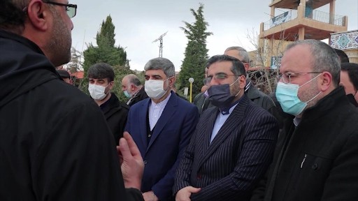 وزير الثقافة الإيراني يجول في جنوب لبنان