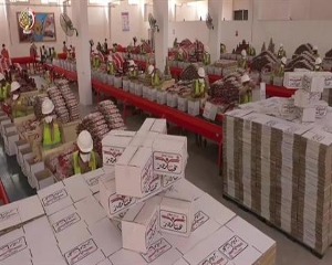 القوات المسلحة تقدم كميات من السلع الغذائية بأسعار مخفضة لجميع أنحاء البلاد