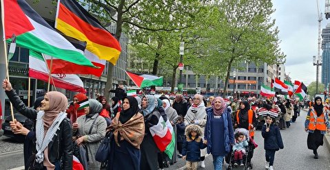 بالصورة: المسلمون الالمان ينظّمون مسيرة يوم القدس العالمي