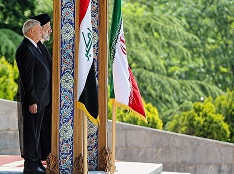 بالصورة: مراسم الاستقبال الرسمي للرئيس العراقي في طهران