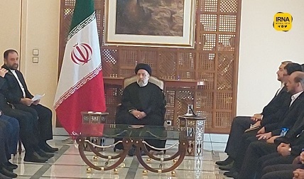 رئيسي يلتقي مجموعة من قادة المقاومة الفلسطينية في سوريا