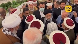 لقاء ودي للسيد رئيسي مع علماء أهل السنة في سوريا