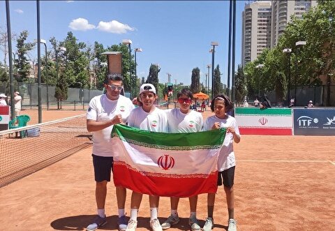 إيران تحرز بطولة غرب آسيا للتنس لفئة الفتيان والفتيات
