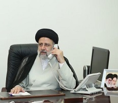 رئيسي يتلقى التهنئة من امير قطر ورئيس وزراء العراق ورئيس الامارات لمناسبة عيد الاضحى