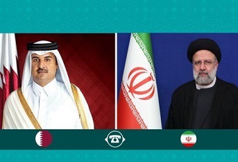 رئيسي يؤكد على توسيع العلاقات بين طهران والدوحة
