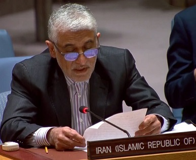 ايران ترحب بقرار سوريا السيادي منح الاذن باستخدام معبر