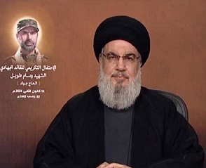 السيد نصر الله: أمن البحر الأحمر وهدوء الجبهة مع لبنان والوضع في العراق مرهونٌ بوقف العدوان على غزّة