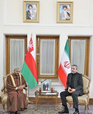 ايران وعمان تؤكدان على ارسال المساعدات العاجلة الى غزة ووقف الابادة الجماعية الصهيونية ضد الشعب الفلسطيني