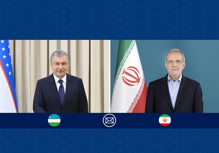 الرئيس الاوزبكي يهنئ الرئيس الايراني بتوقيع مذكرة التفاهم لإنهاء الحرب