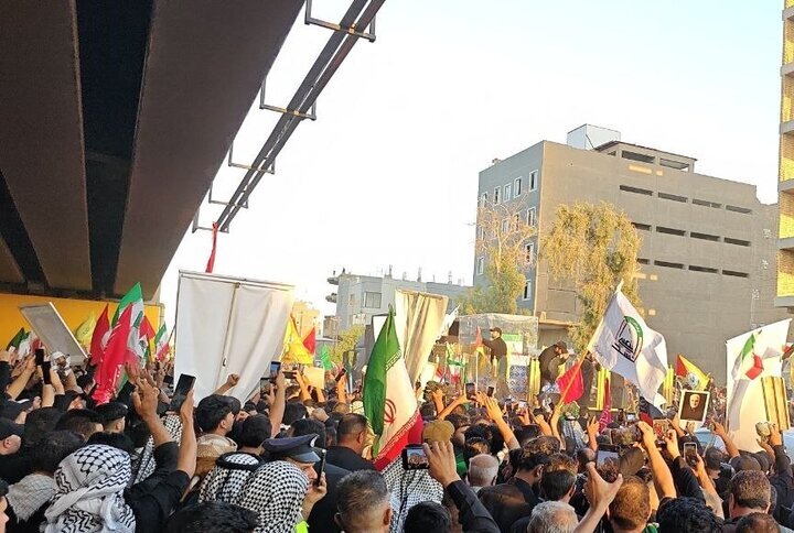 العراق ینتفض, انطلاق مراسم تشييع جثمان القائد الشهيد في النجف الأشرف