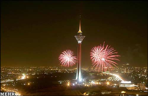 عکس های از برج میلاد تهران