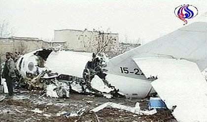 تصاویر سقوط هواپیمای شهید کاظمی