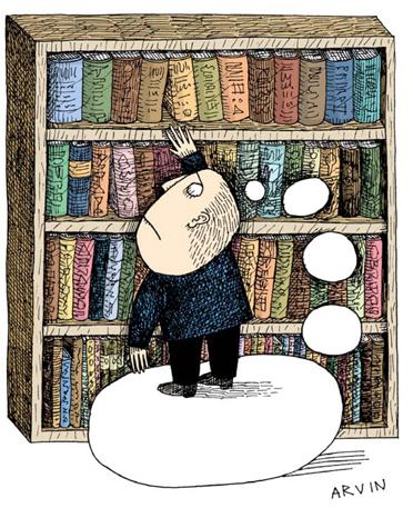 کارتون: افزایش اشتیاق به کتابخوانی