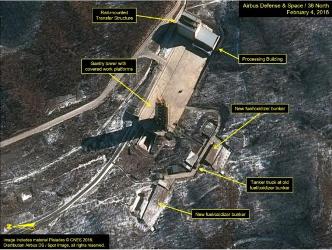 کره شمالی در تدارک پرتاب موشک است