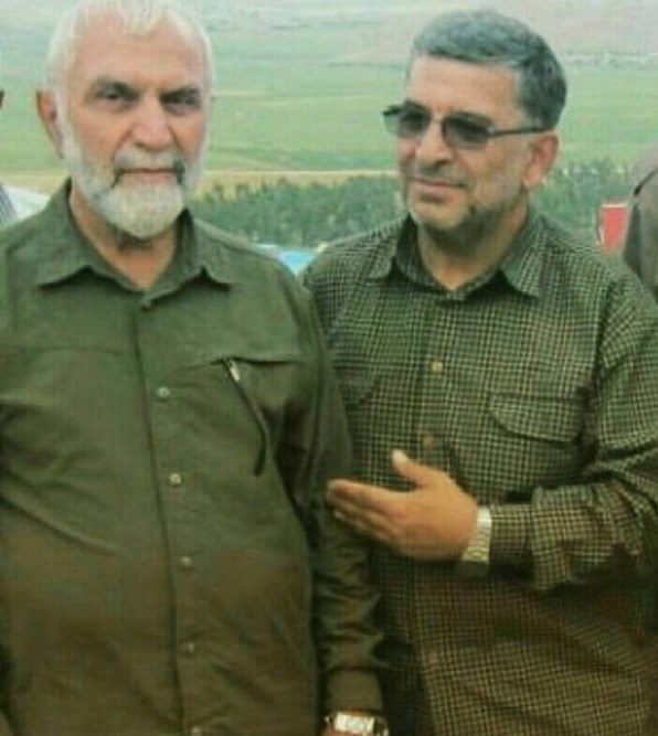 دو فرمانده شهید مدافع حرم در یک قاب