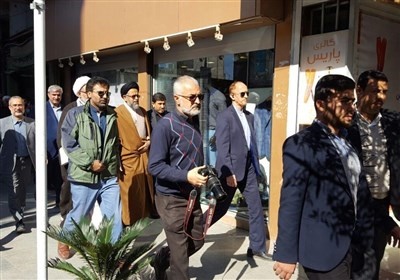 حضور وزیر اطلاعات در خیابان‌های آبادان