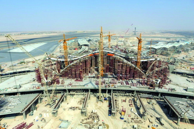 پیشرفت ۷۰ درصدی فرودگاه جدید ابوظبی + عکس