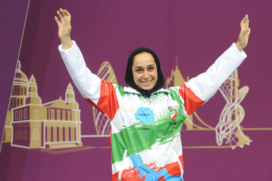 زن ایرانی برترین ورزشکار ماه سپتامبر جهان شد
