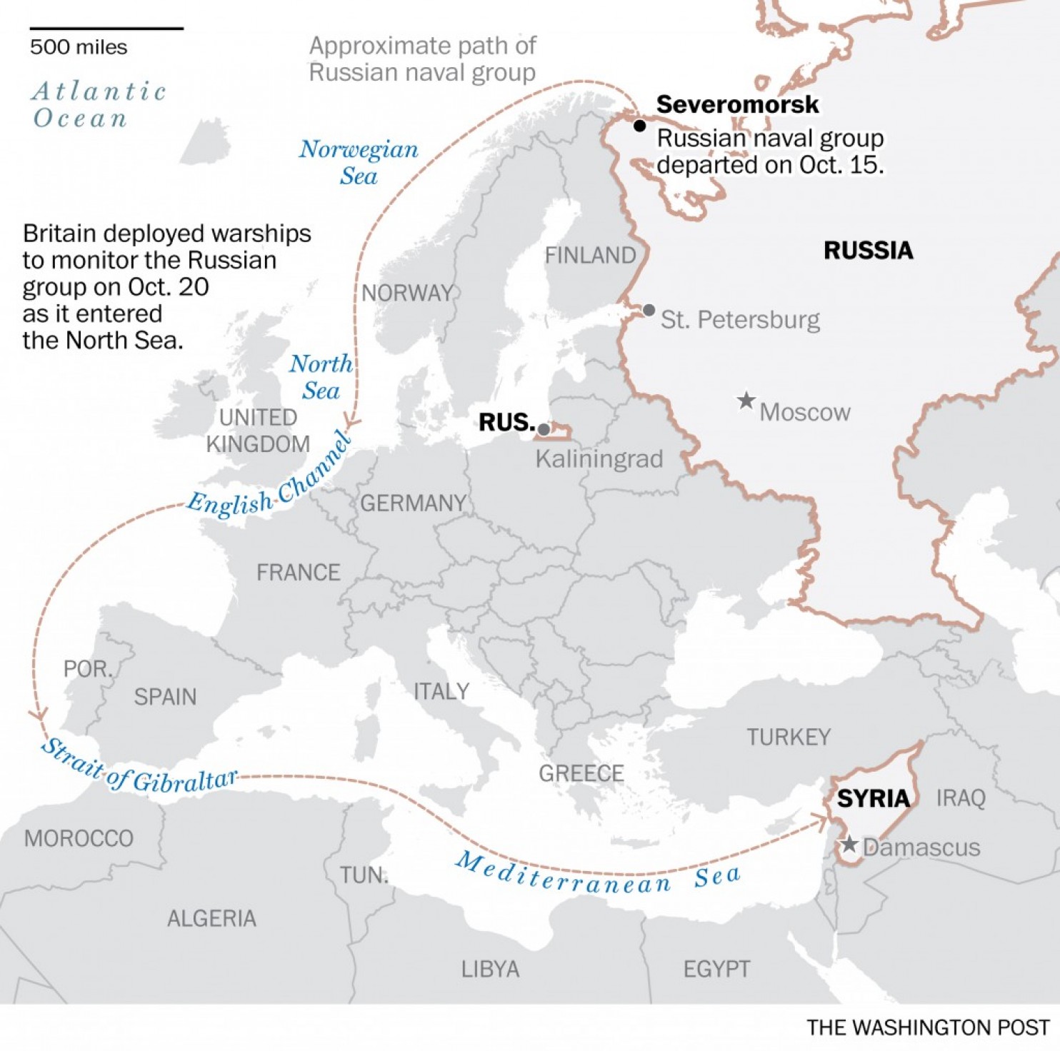 ورود ناو هواپیمابر روسیه به سواحل سوریه به چه معنی است؟