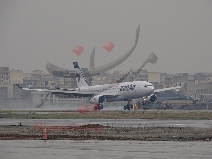 تصاویر ورود دومین ایرباس 330 به فرودگاه مهرآباد