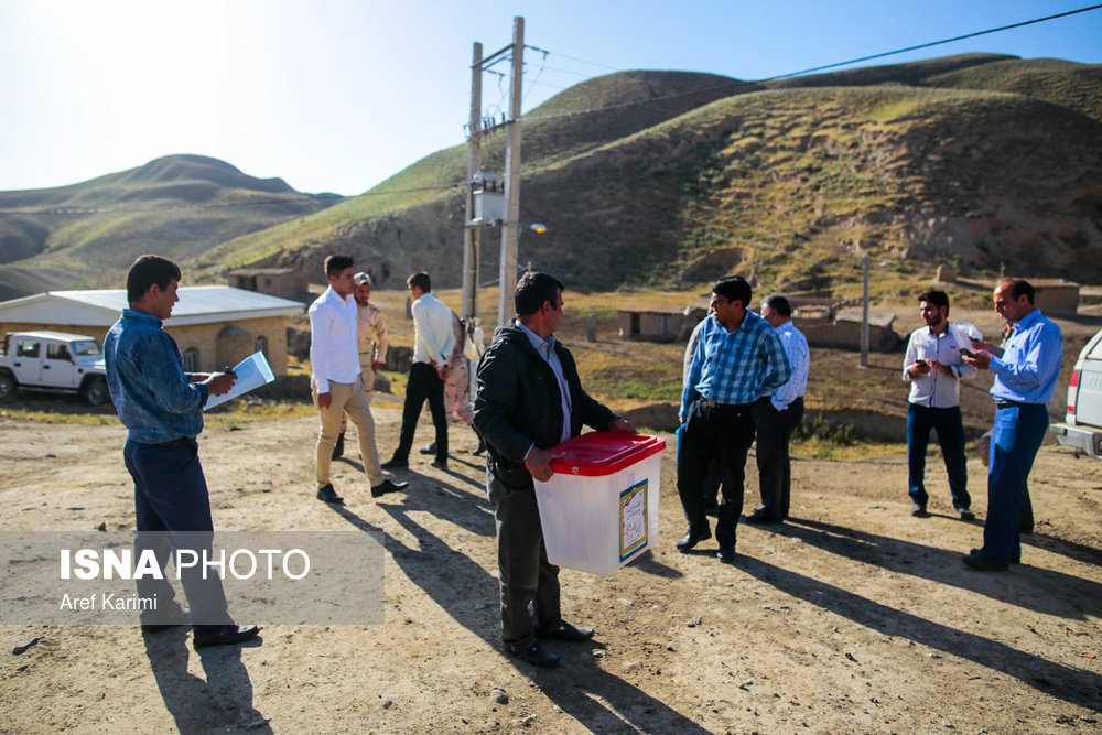 صندوق اخذ رای سیار در روستاهای دشت ترکمن - تابناک | TABNAK
