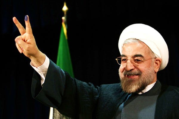 بازتاب جهانی پیشتازی اولیه حسن روحانی در انتخابات ریاست جمهوری ایران