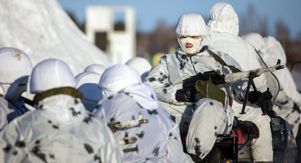 ماموریت ویژه سربازان روسیه در قطب شمال
