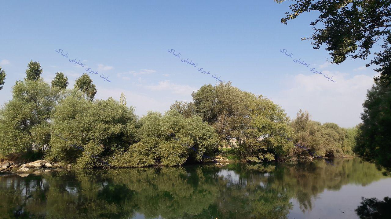 رودخانه زاینده رود شهرستان زرین شهر