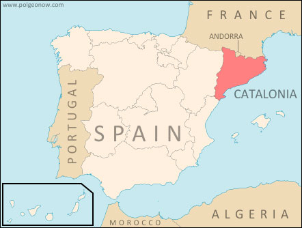 نقشه کاتالونیا