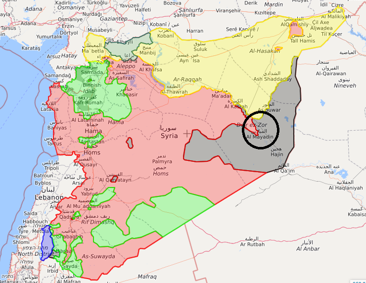 ورود ارتش سوریه به آخرین پایگاه مهم داعش در المیادین/  درخواست عراق از ایران و ترکیه برای بستن مرزها با اقلیم کردستان/جنجال بر سر پرچم روی تابوت جلال‌ طالبانی